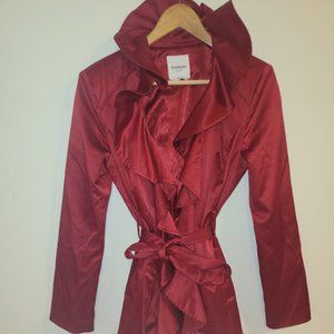 Bebe Red Trench